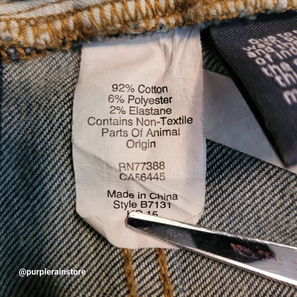 Madewell Jeans Size 28 High Riser Skinny Davis Wash B7131 Stretch Denim - Picture 5 of 11